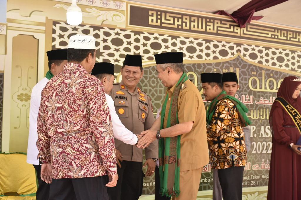 Pj. Bupati Kampar Hadiri Syukuran Wisuda Santri, Ini Kata Ketua Yayasan Ponpes As Salam