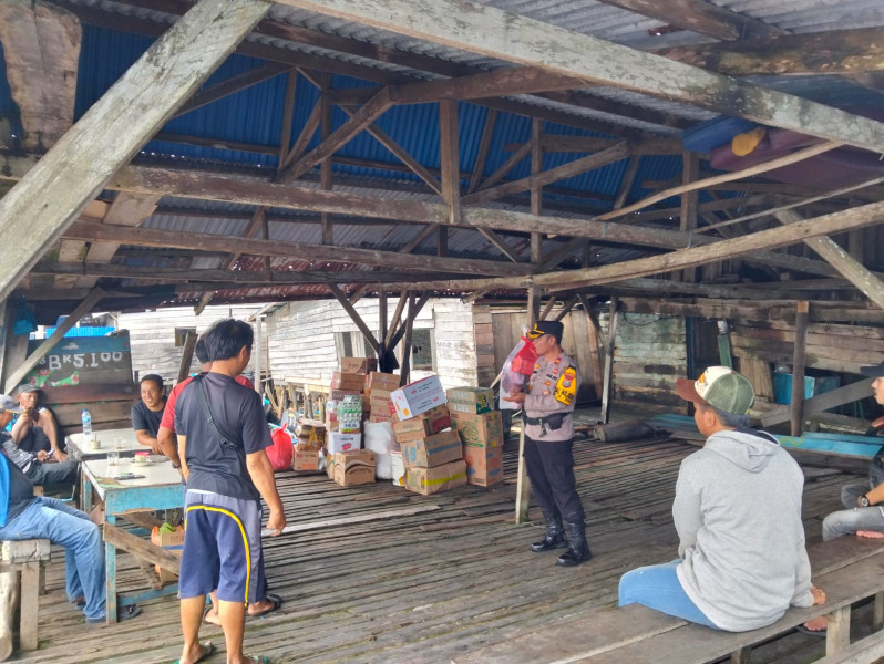 Pasca Pilkada, Kapolsek Kateman Pastikan Keamanan Wilayah Tetap Kondusif