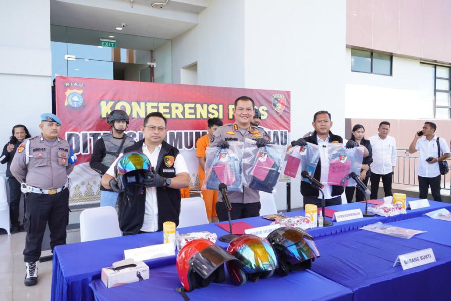 Polda Riau Riangkus 3 Komplotan Jambret 119 TKP, Satu Korbannya Meninggal Dunia