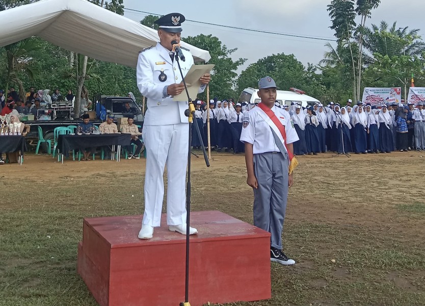 Desa Talang Mulya Meriahkan HUT RI ke-80 dengan Upacara Khidmat dan Karnaval Kreatif