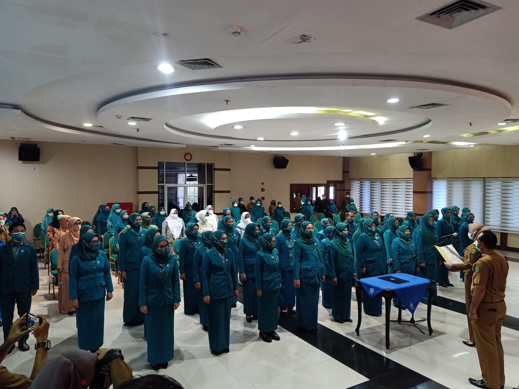 Kukuhkan Kepengurusan TP PKK Inhu, Ini Harapan Bupati Rezita