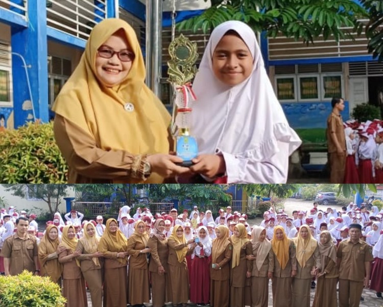 Juara 3 Pencak Silat, SDN 007 Sekip Hulu Buktikan Potensi Atlet Muda