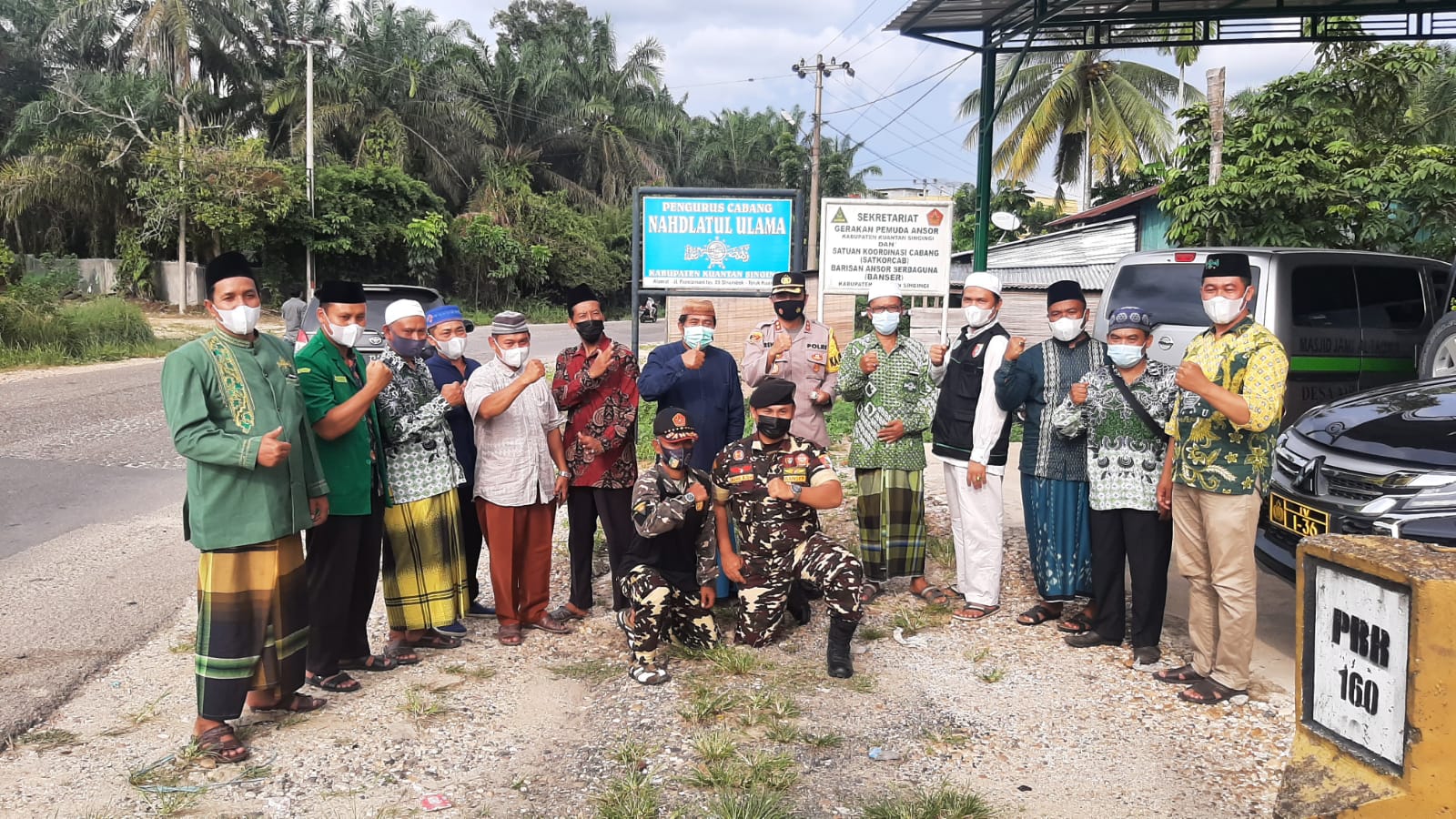 Kapolres Kuansing Silaturahmi dengan Pengurus NU Kab. Kuansing