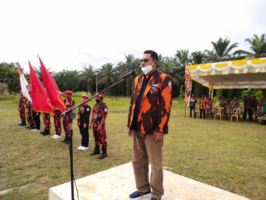 Zulmaswan Pimpin Upacara Peringati Lahirnya Pemuda Pancasila ke-62 dan Sumpah Pemuda ke-93
