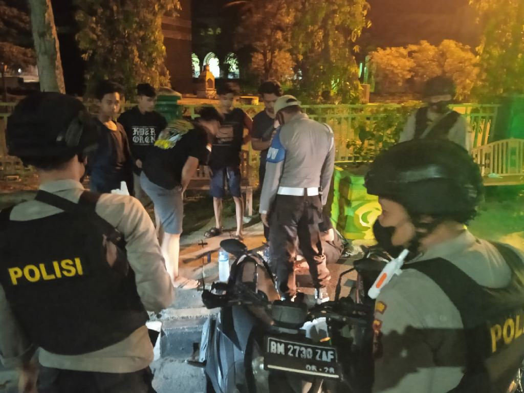 Antisipasi Kejahatan C3, Tim Tembak Polres Kampar Gencar Lakukan Patroli