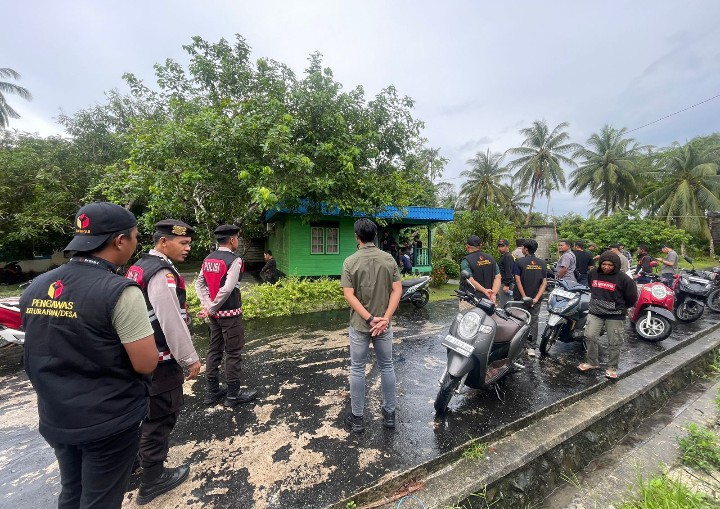 Polres Natuna Jaga Keamanan Kampanye  Pemilukada 2024