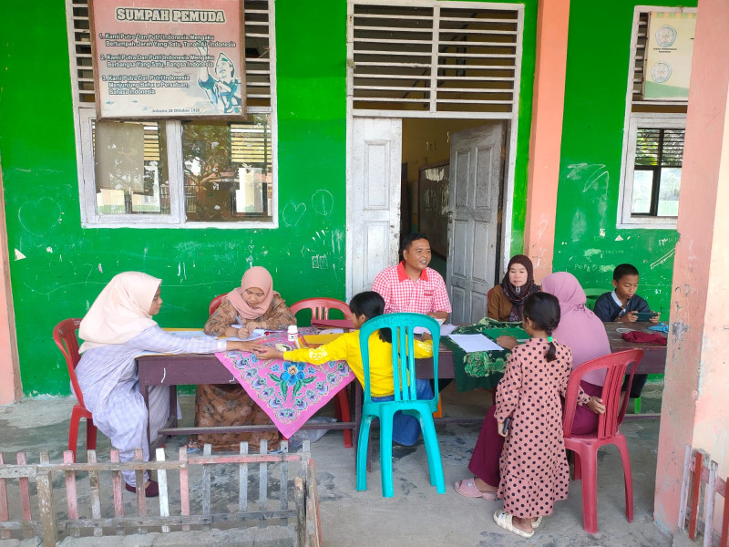 PPDB di SDN 011 Karya Baru, Berjalan dengan Lancar