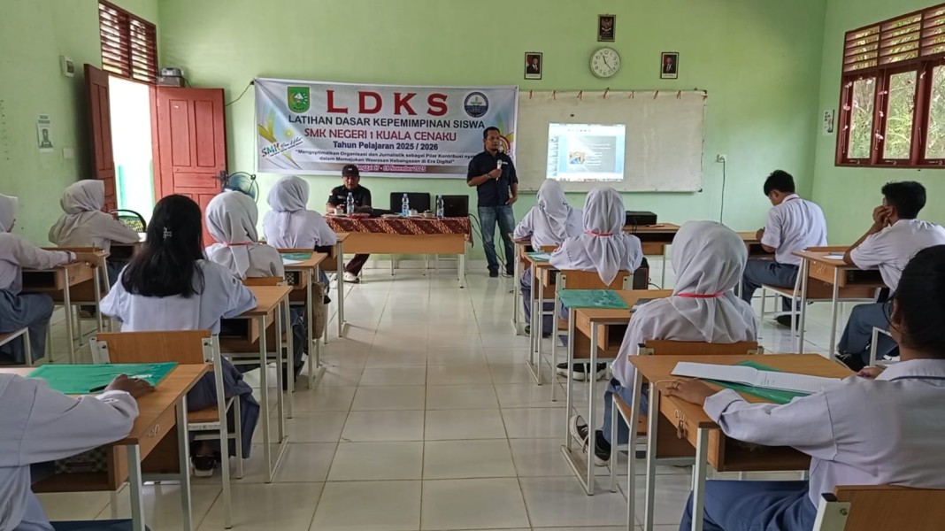 JMSI Inhu Latih Siswa SMK Negeri 1 Kuala Cenaku Terapkan 5W+1H
