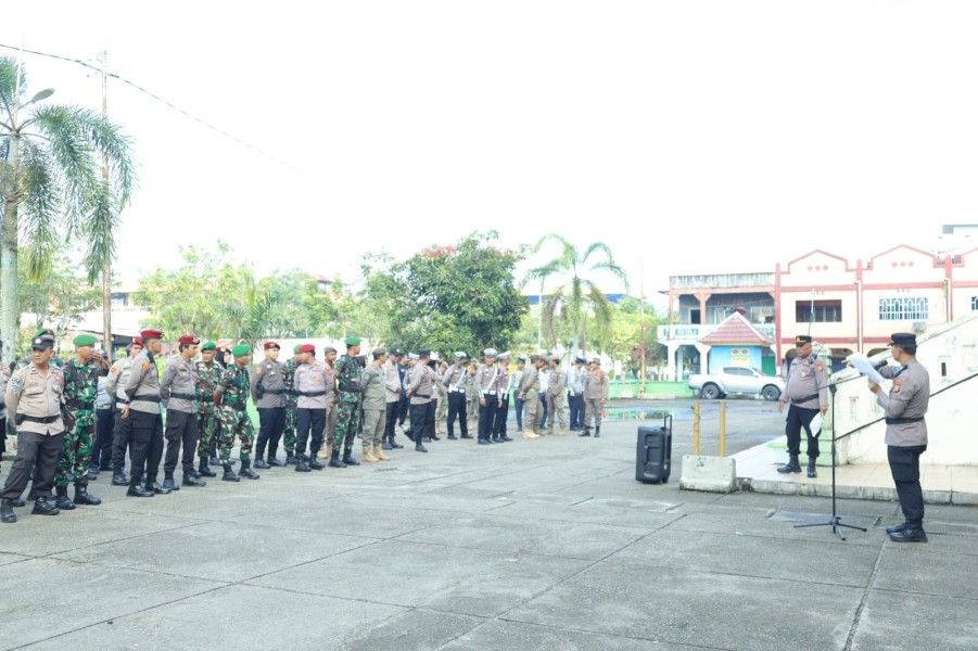 Amankan Mayday Secara Humanis, Polres Inhu Kerahkan Personel Gabungan
