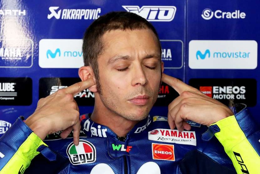Diisukan Bakal Pensiun, Valentino Rossi Tak Peduli