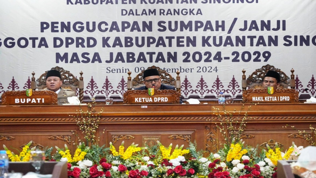 Pertama Dalam Sejarah Kuansing, Ketua DPRD Di Pimpin Anak  Kuantan Mudik