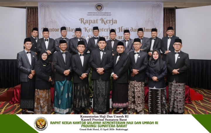 Guna Persiapan Haji Tahun Ini, Kanwil Kemenhaj Sumbar Gelar Rakerwil