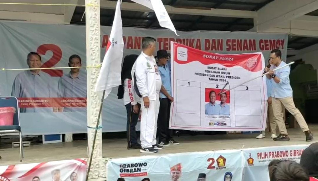 Senam Goyang Gemoy Prabowo-Gibran Daerah 3 T Anambas