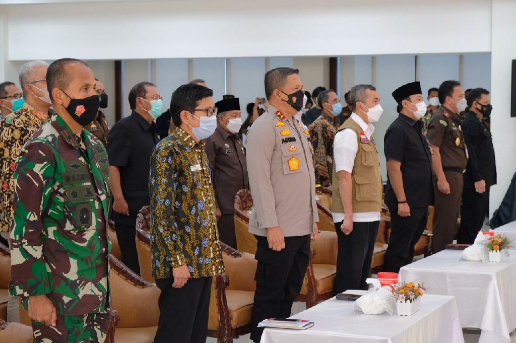 Kapolda Riau Canangkan Pembangunan Zona Integritas 17 Satker Polda menuju WBK dan WBBM