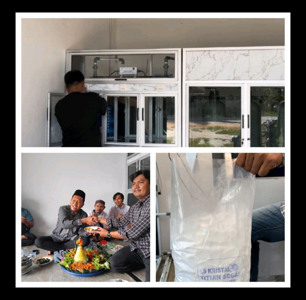 BUMDES Karya Bersama Kembali Kembangkan Sayap Pengadaan Depot Air dan Es Kristal