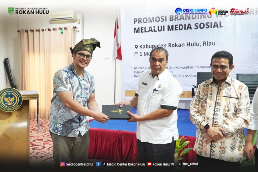 Kolaborasi Kemenparekraf, DPR RI dan Pemkab Rohul Dorong Promosi Wisata Berbasis Media Sosial
