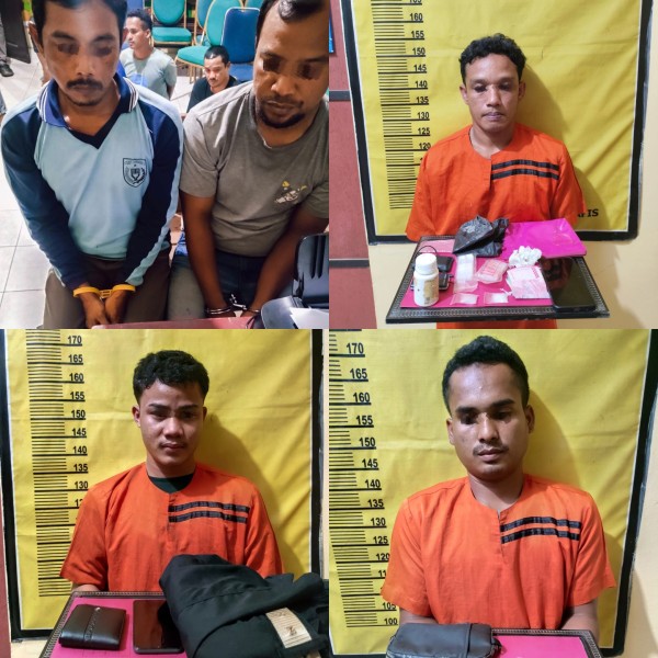 Polisi Dari Sektor Rengat Barat Tangkap “Dukun” dan Kroni, Ini Kasusnya