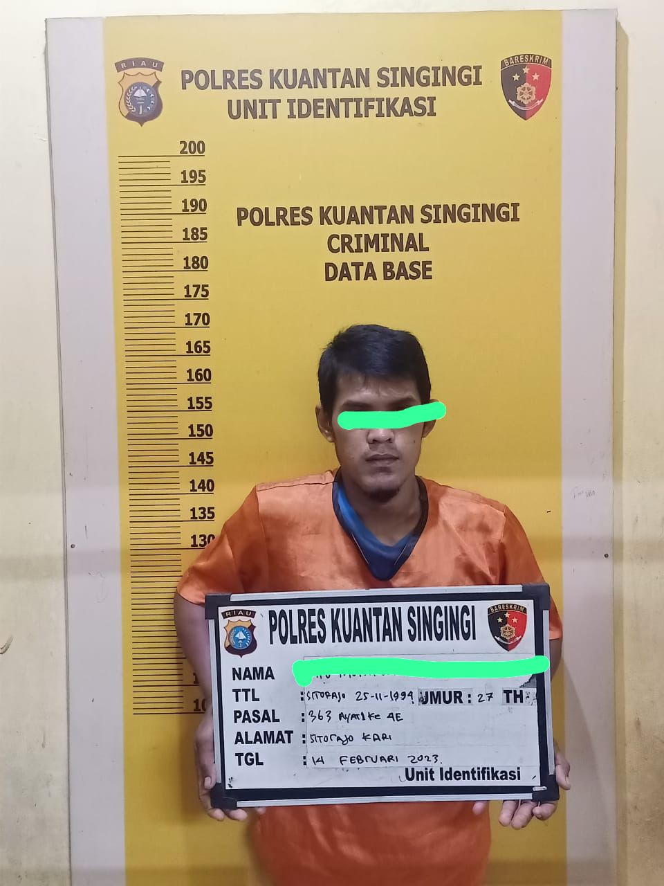 Pencuri Besi Culbin Berhasil Diamankan Sat Reskrim Polres Kuansing