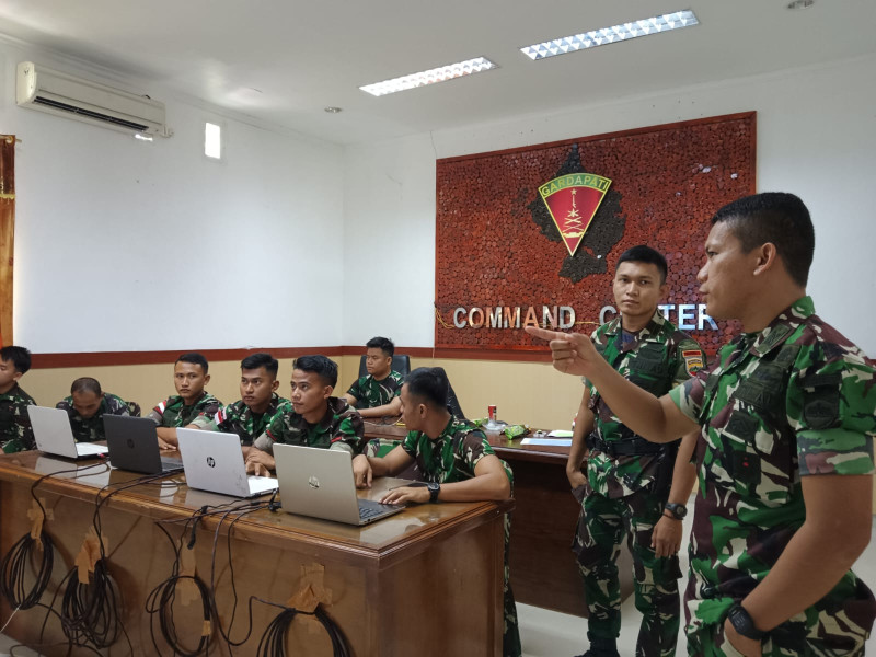 Dukung Kegiatan Integratif,  Gardapati Latihan Uji Jaringan dan Komunikasi