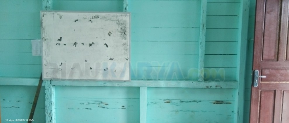 Telan Biaya Rehab Setengah Miliar, Keadaan SDN 025 Bagan Hulu Masih Memprihatinkan