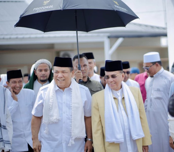 Safari Ramadhan 1447 H: Plt Gubernur Riau dan Bupati Rohil Perkuat Sinergi, Tuntaskan Tunda Bayar Rp65 Miliar