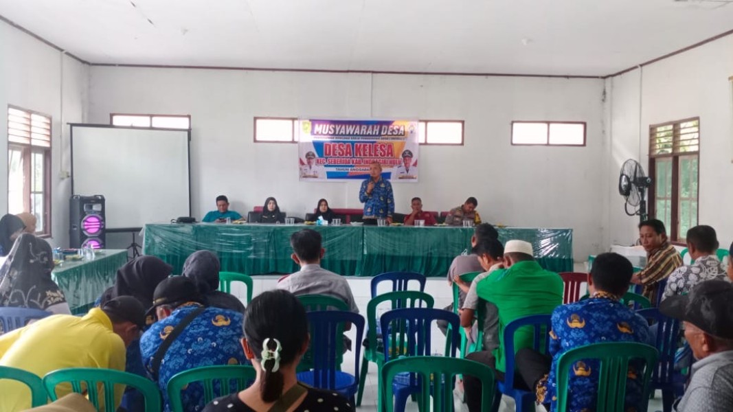 Desa Kelesa Gelar Musdes 2025, Warga Antusias Susun Pembangunan 2026