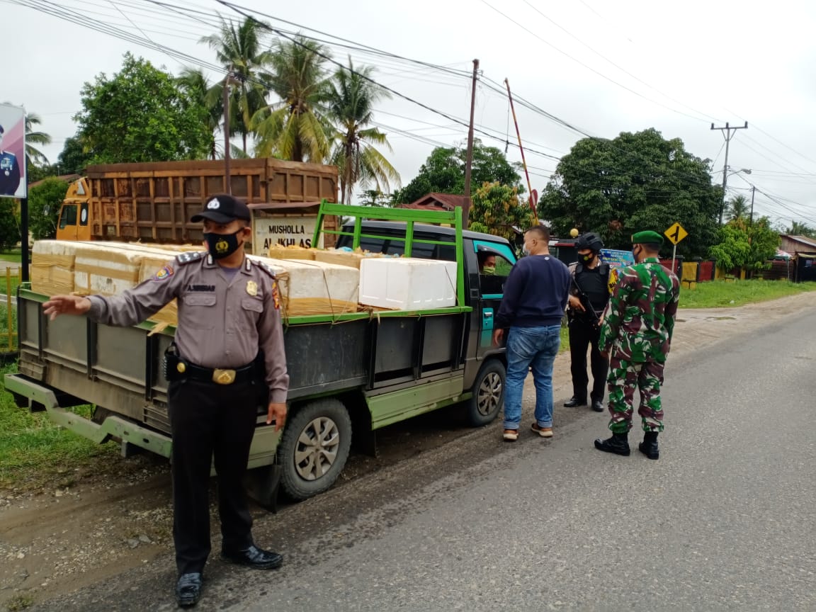 Antisipasi Terorisme, Ini yang di Lakukan Polsek Pasir Penyu dan Tim Gabungan