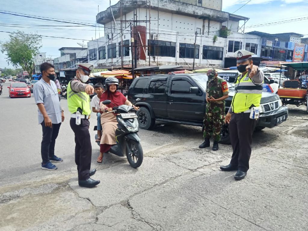 Operasi Yustisi di Bangkinang Kota, 25 Orang Pelanggar Prokes Ditindak