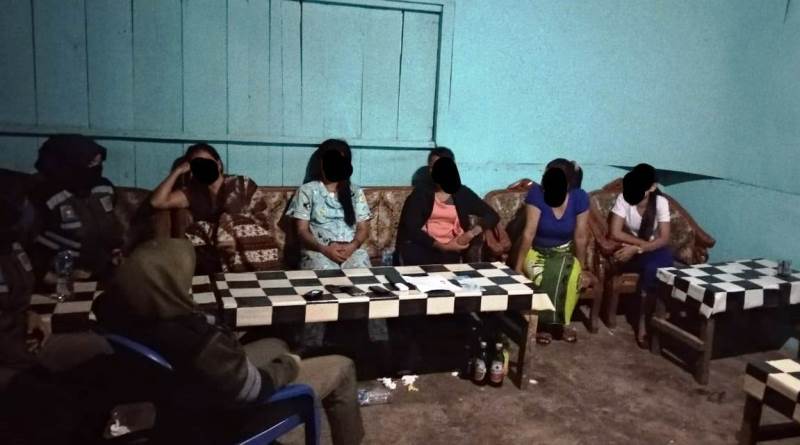 Razia di Kecamatan Pasir Penyu, Satpol PP Inhu Amankan Pemilik Cafe dan Enam Wanita Penghibur