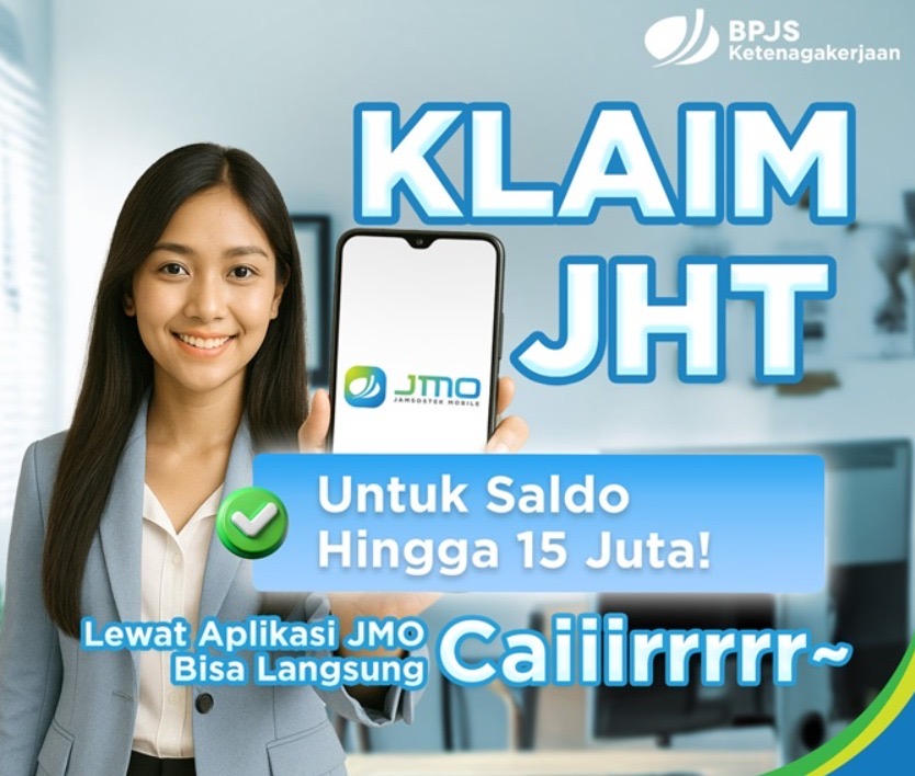 Klaim JHT BPJS Ketenagakerjaan Lewat Aplikasi JMO kini bisa sampai Rp15 Juta