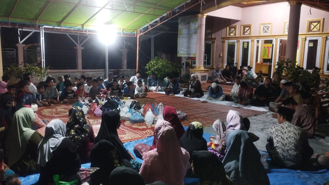 Masyarakat Desa Danau Tiga Sambut Tahun Baru Hijriyah dengan Gelar Doa Bersama