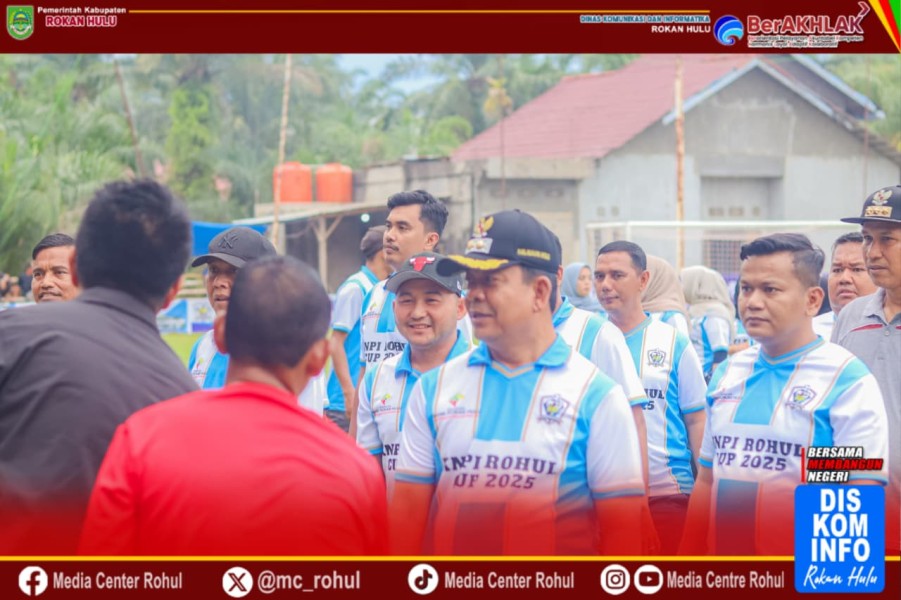 Wakil Bupati Syafaruddin Poti Hadiri Pembukaan Tournamen Sepak Bola KNPI Cup