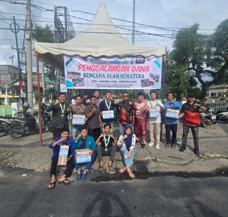 Kolaborasi Lintas Organisasi, MPC Pemuda Pancasila Rohul Galang Donasi untuk Korban Bencana Sumatra