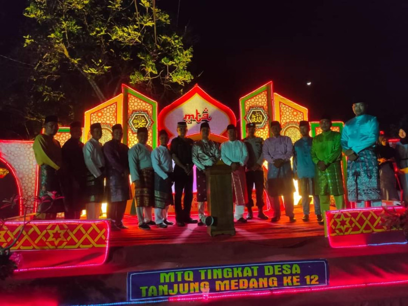 Musabaqoh Tilawatil Quran Desa Tanjung Medang Resmi DiBuka Oleh Camat Rupat Utara