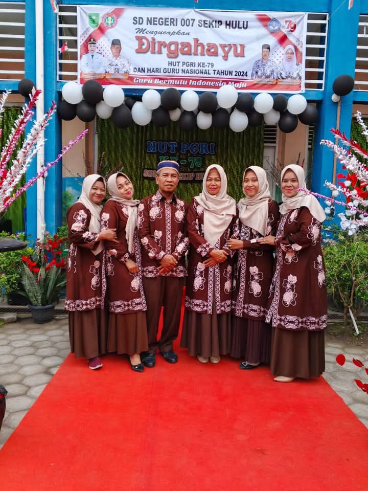 SD Negeri 007 Sekip Hulu Rayakan HUT PGRI ke-79 dengan Gelar Karya P5 Bertema Gaya Hidup Berkelanjutan