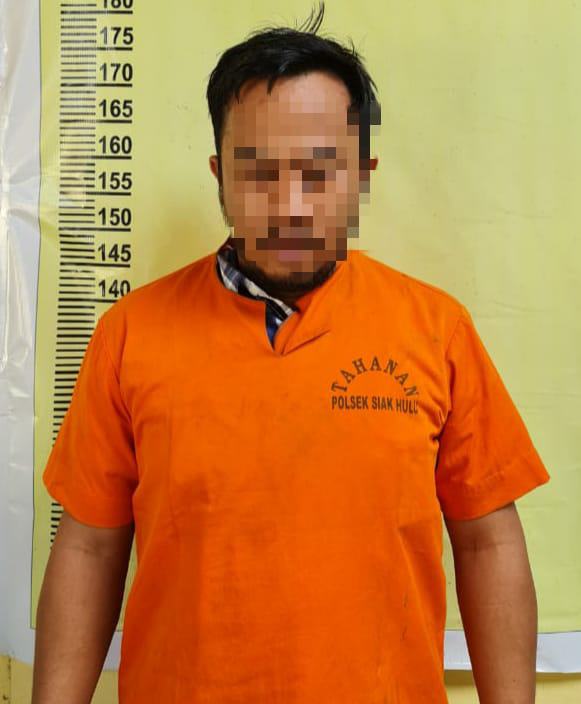 Reskrim Polsek Siak Hulu Tangkap Salahsatu Pelaku Pengeroyokan di Desa Pandau Jaya 6 Bulan Lalu 