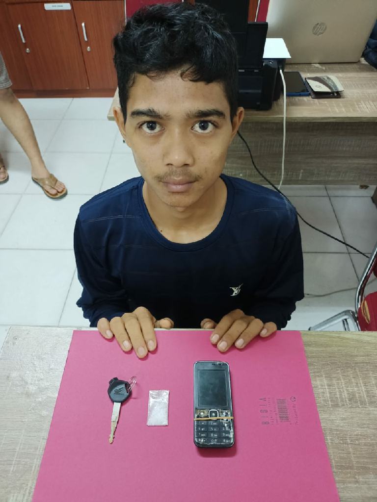 Resnarkoba Polres Siak Bekuk Pengedar Narkoba Jenis Shabu di Kecamatan Pusako 