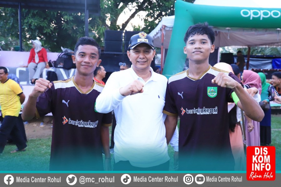 Buka Open Turnamen HPRS Cup VI, Ini Pesan Wabup Rohul
