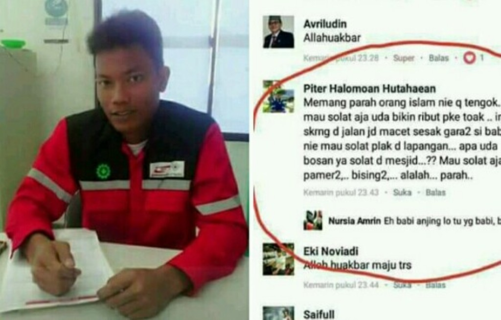 Nistakan Islam di Facebook, P Hutahean Dilaporkan ke Polsek Minas