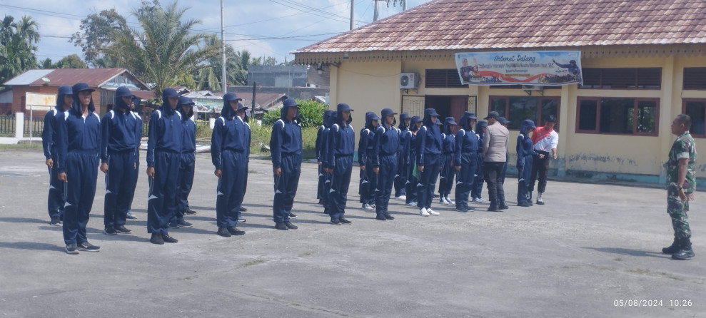 Paskibra Kecamatan Batang Gansal, Mendapatkan Gemblengan