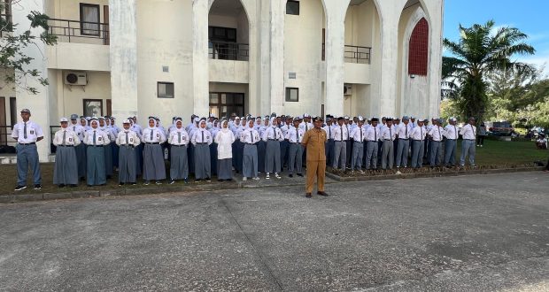 100 Peserta Mengikuti Tes Paskibraka Tingkat Kabupaten Natuna Tahun 2025