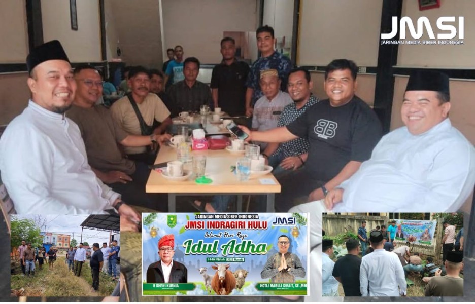 Catatan Idul Adha di JMSI Inhu, Hewan Kurban Menyapa Desa, Masjid, dan Mushola