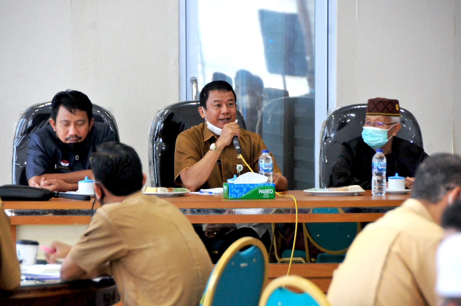 Wakili Bupati Inhu, Hendrizal Pimpin Rakor MoU Pemkab dan Pengadilan Agama Rengat