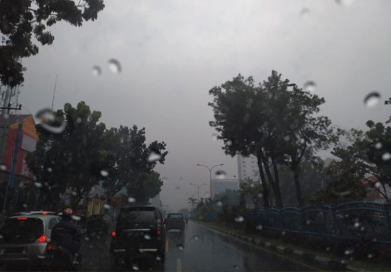 Hujan akan Mengguyur Riau Hari Ini, Inhu Potensi Hujan Siang dan Malam