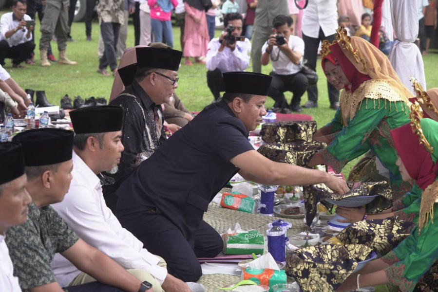 Hadiri Doa Padang di Talontam Benai Bupati Optimis Kuansing Swasembada Pangan