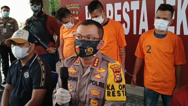 3 dari 4 Pengedar Shabu Di Jalan Pangeran Hidayat Gang Israr Diringkus Polisi
