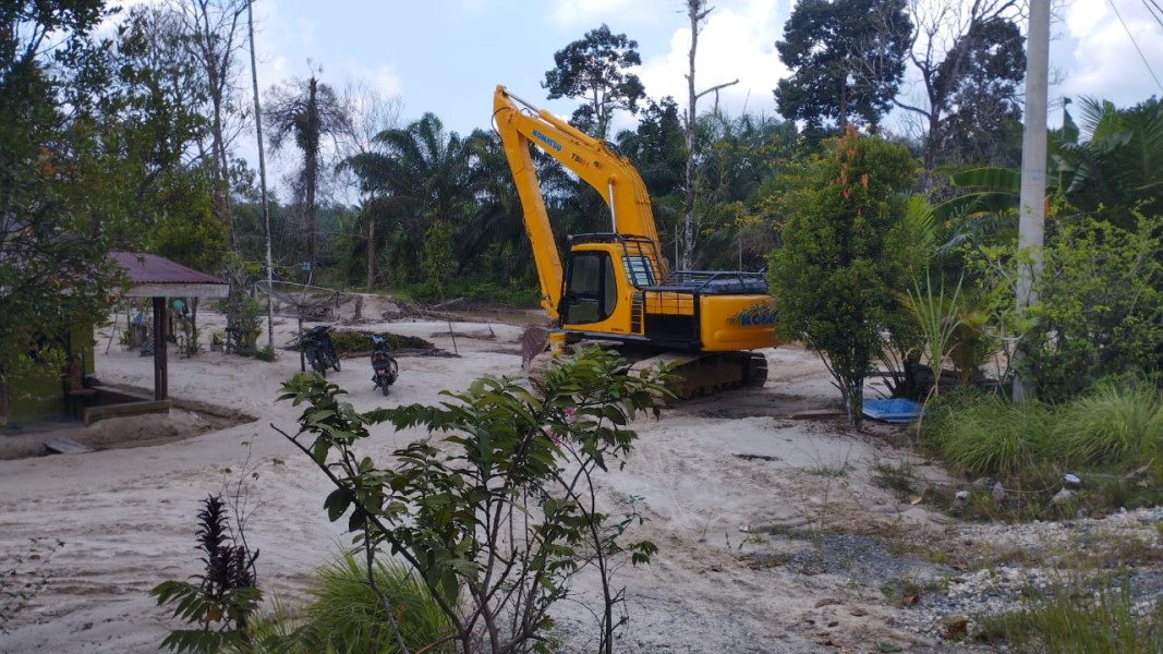 Pemkab Inhu, Gelontorkan Dana Untuk Pemeliharaan Saluran Air di Kelurahan Pangkalan Kasai