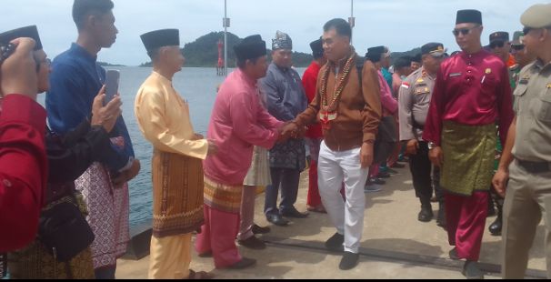 Demi Pembangunan Merata Bupati dan Wabup Natuna Kembali Lakukan Kunker ke Serasan