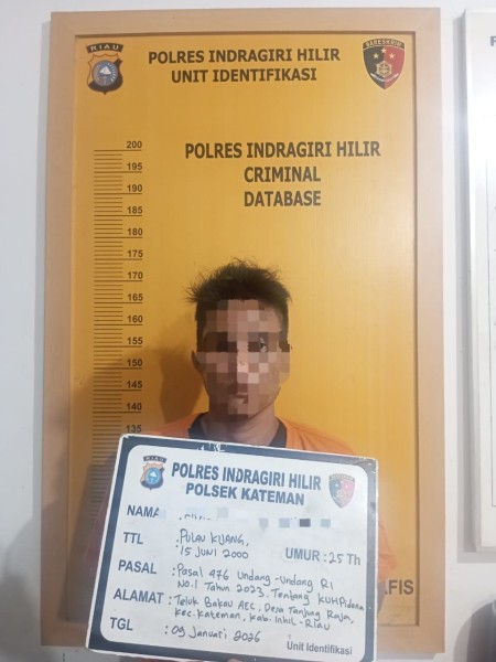 Residivis Khusus Pembobol Rumah Kembali Diringkus Tim Opsnal Polsek Kateman