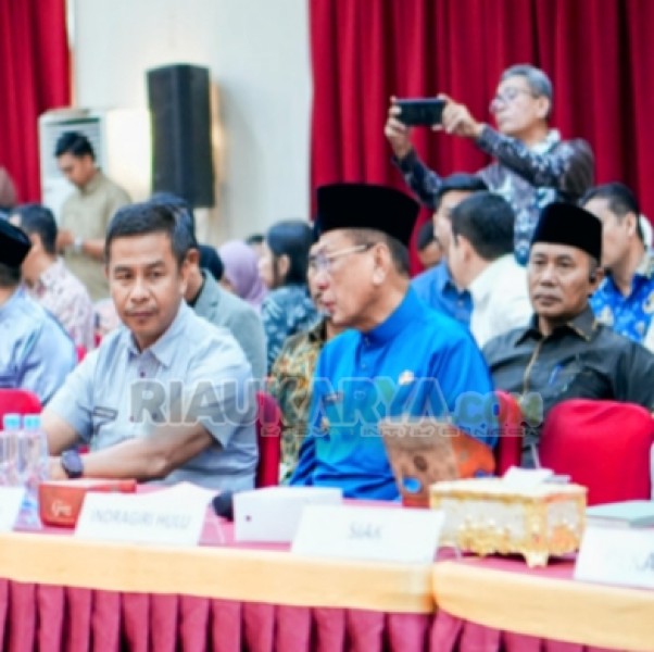 Wakil Ketua DPRD Rohil Basiran Nur Efendi Hadiri Musrenbang RKPD Riau 2026